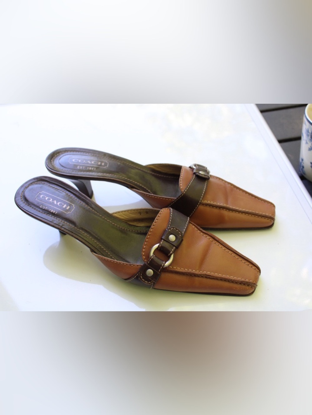 Vintage Coach Madison Mules - Picture 13 of 15